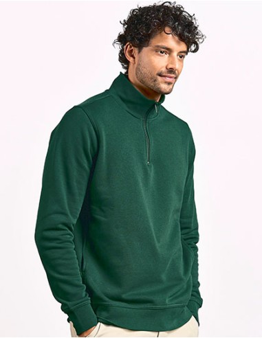 P-5052-Unisex Troyer Side Pocket